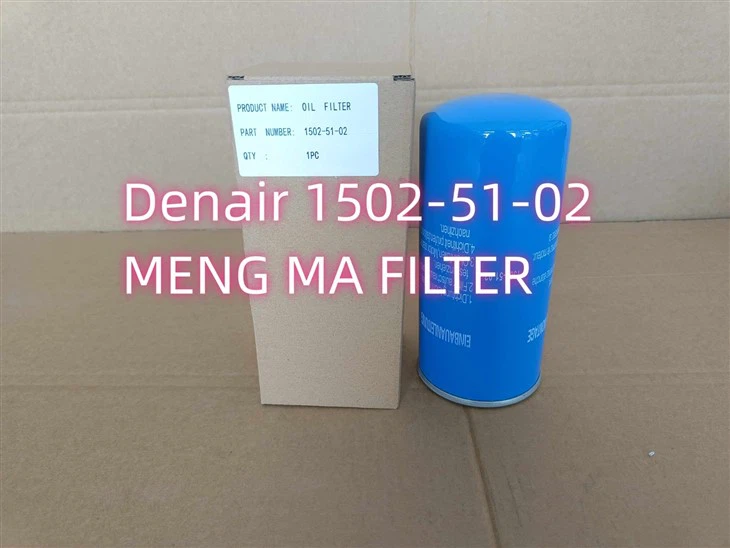 Filtru de ulei Se potrivește pentru înlocuirea DENAIR 1502-51-02